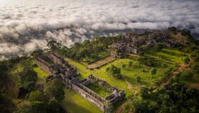 Preah Vihear Temple Panorama, Laos